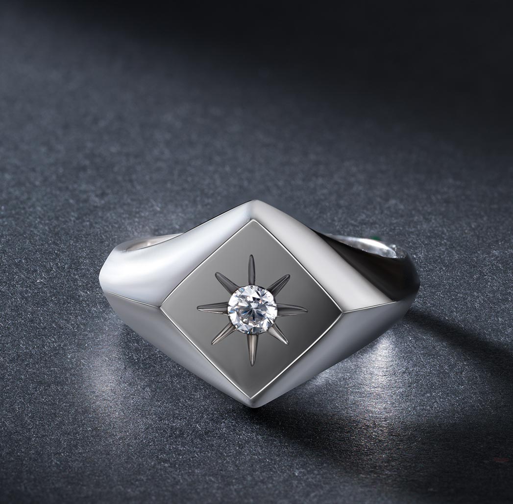 Nhẫn Nam Kim Cương NNA2103